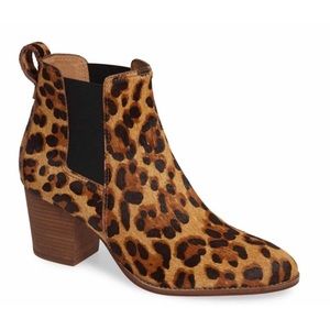 NEW IN BOX MADEWELL Leopard ‘Regan’ Boots